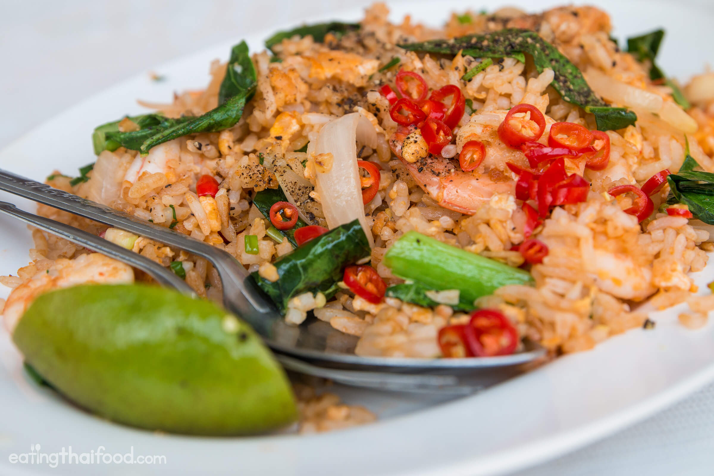 Authentic Thai Fried Rice: Master Khao Pad's Street Stall Secrets